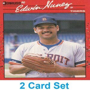 Edwin Nunez MLB Card Collection